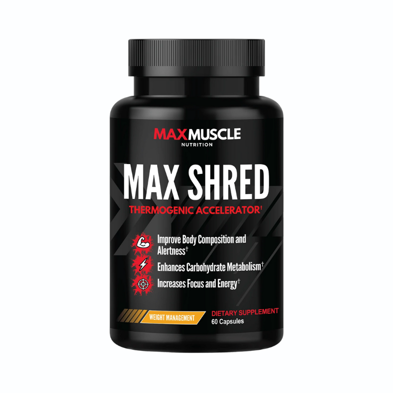 Max Shred by Max Muscle Sports Nutrition - 60 Servings Per Container - Sports Nutrition By Max Muscle
