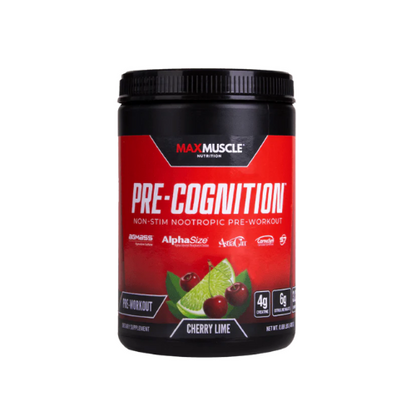 PRE-COGNITION™: Peak Performance, Zero Stimulants - 40 WORKOUTS - Sports Nutrition By Max Muscle