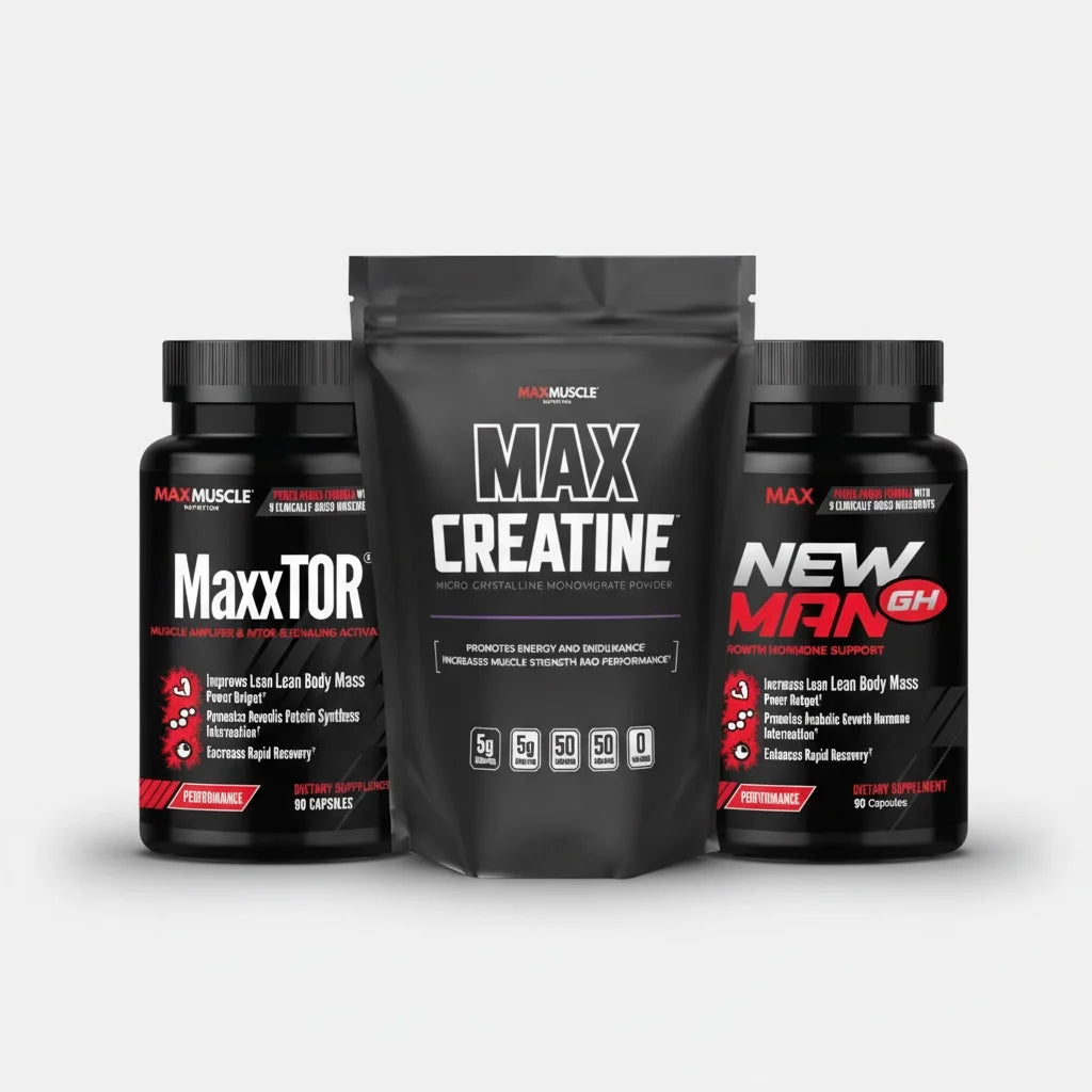 Muscle Gain Stack SPORTS PERFORMANCE Fast Bundle