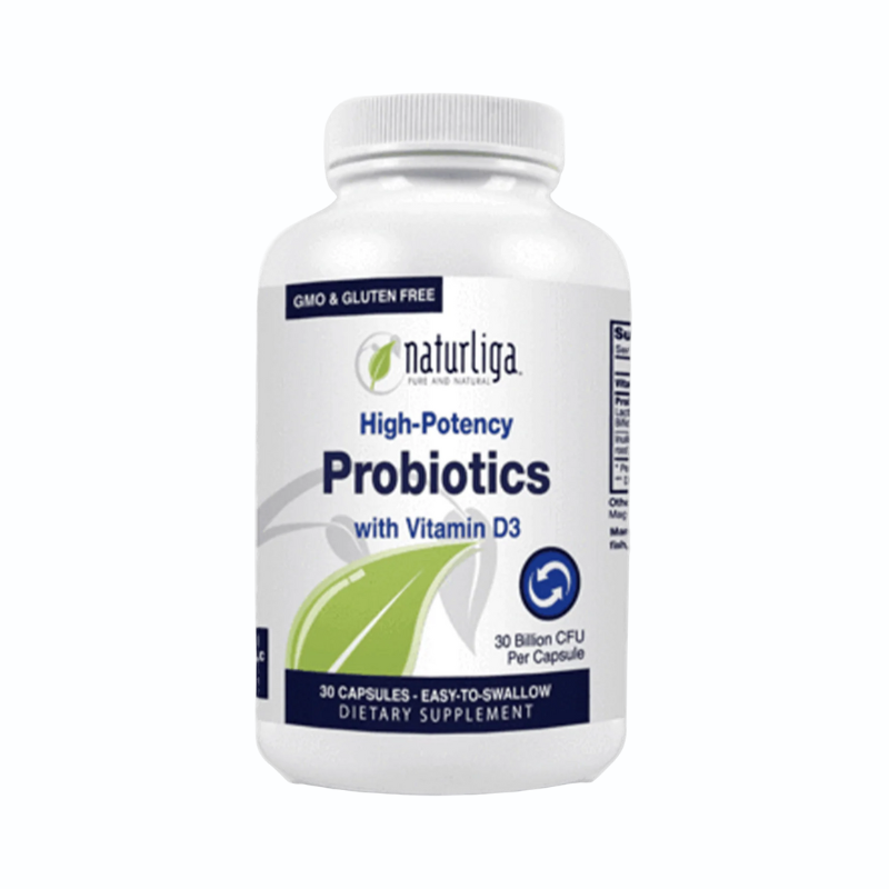 NATURLIGA™ HIGH-POTENCY PROBIOTICS - 30 Servings Per Container - Sports Nutrition By Max Muscle