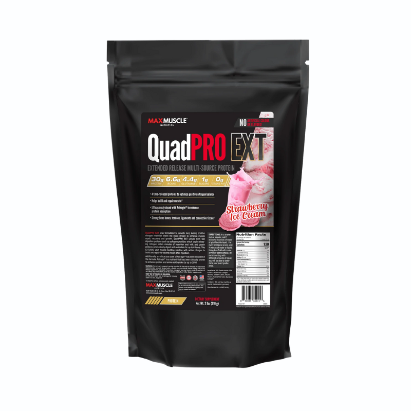 QuadPro EXT by Max Muscle Sports Nutrition - 26 Servings Per Container - Sports Nutrition By Max Muscle