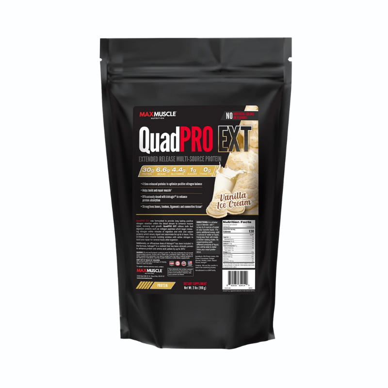 QuadPro EXT by Max Muscle Sports Nutrition - 26 Servings Per Container - Sports Nutrition By Max Muscle