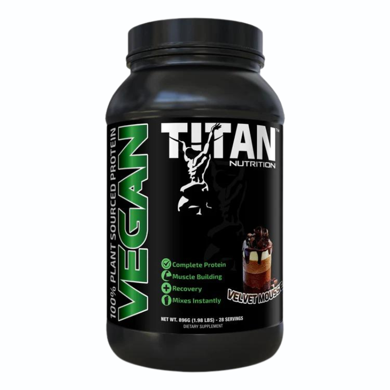 Titan Vegan™ Protein 2lbs - 28 Servings Per Container - Sports Nutrition By Max Muscle