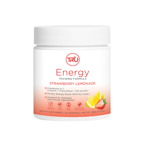 TRU Energy - Complete Training Solution - 20 Workouts Per Container - Sports Nutrition By Max Muscle