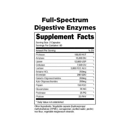 Bucked Up Digestive Enzymes - 60 Servings Per Container - Sports Nutrition By Max Muscle