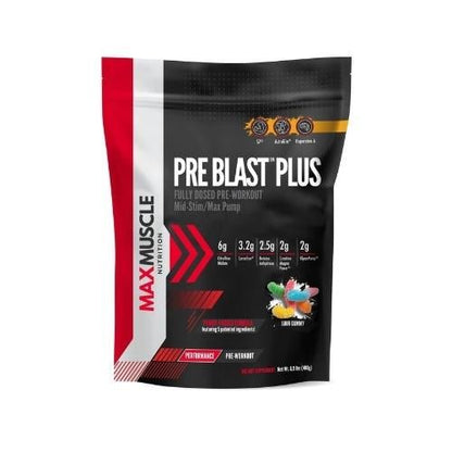 Max Pre Blast Plus™ Fully Dosed Pre-Workout - 20 Workouts Per Container - Sports Nutrition By Max Muscle