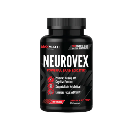 Neurovex - Powerful Brain Booster - 30 Servings Per Container - Sports Nutrition By Max Muscle