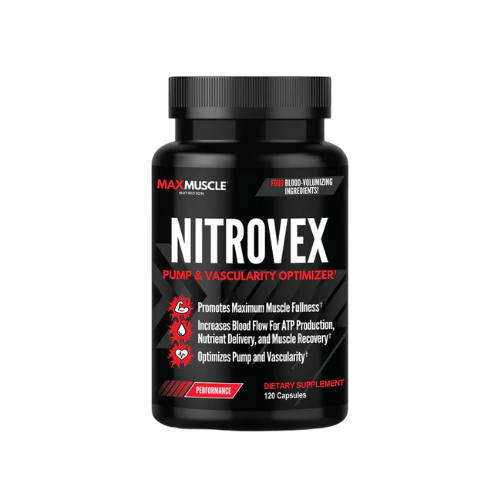 nitroVEX™ Pump & Vascularity Optimizer - 30 Servings Per Container - Sports Nutrition By Max Muscle